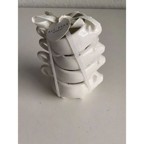 Rae Dunn Pig Piggies Ceramic Measuring Cups NEW - Picture 4 of 6